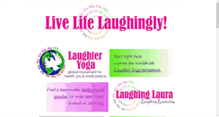 Desktop Screenshot of laughinglaura.com